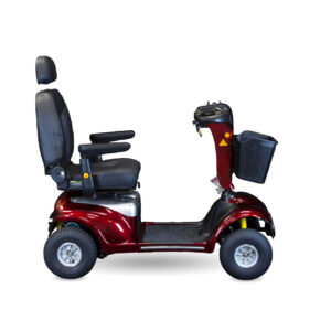 Side View Shoprider Enduro XL4 Heavy Duty 4-Wheel Mobility Scooter