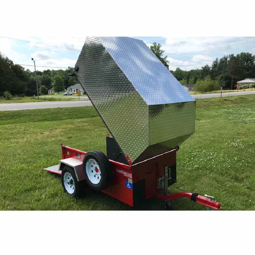 XL Scoota Trailer With Top and Rubber