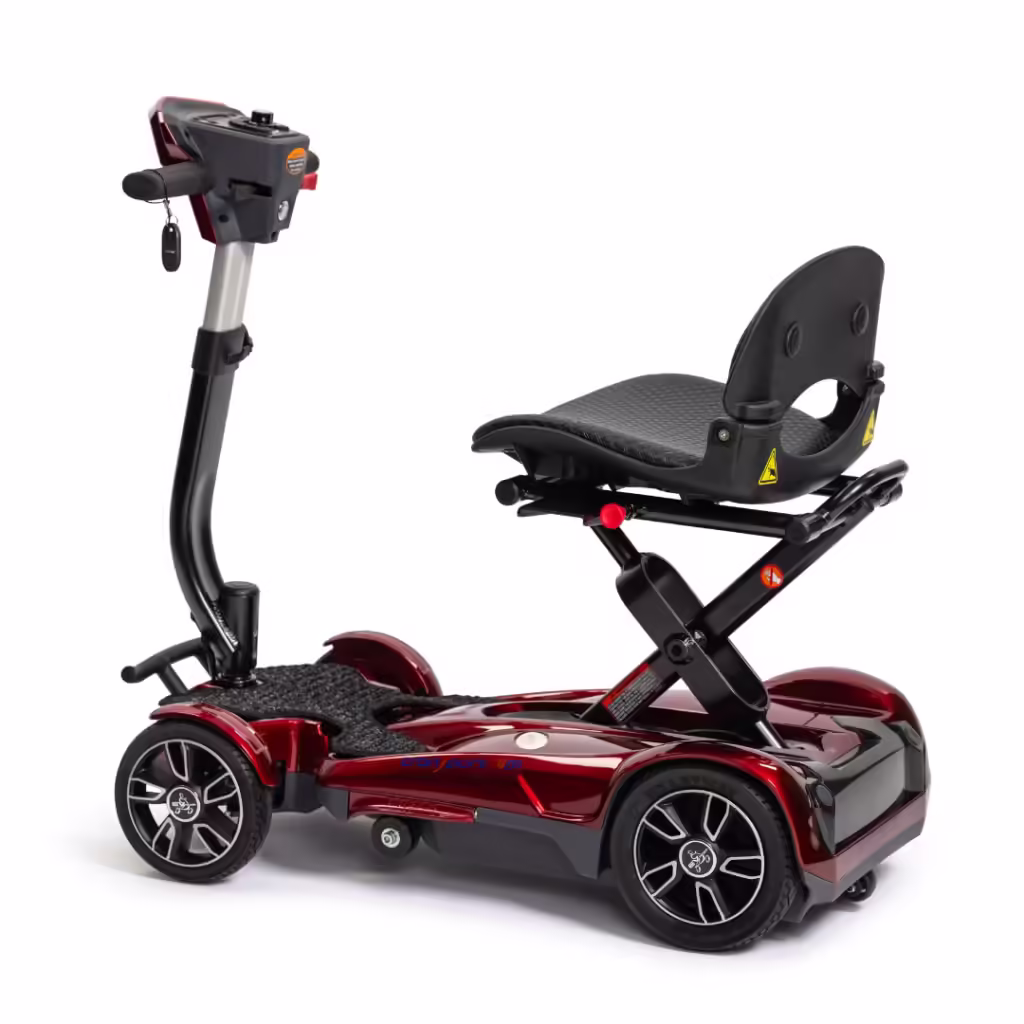EV Rider Transport 4M Red Side View