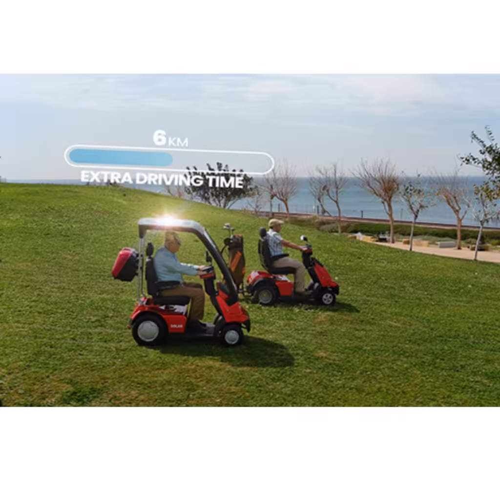 Afiscooter S4 SOLAR Canopy All-Terrain Mobility Scooter