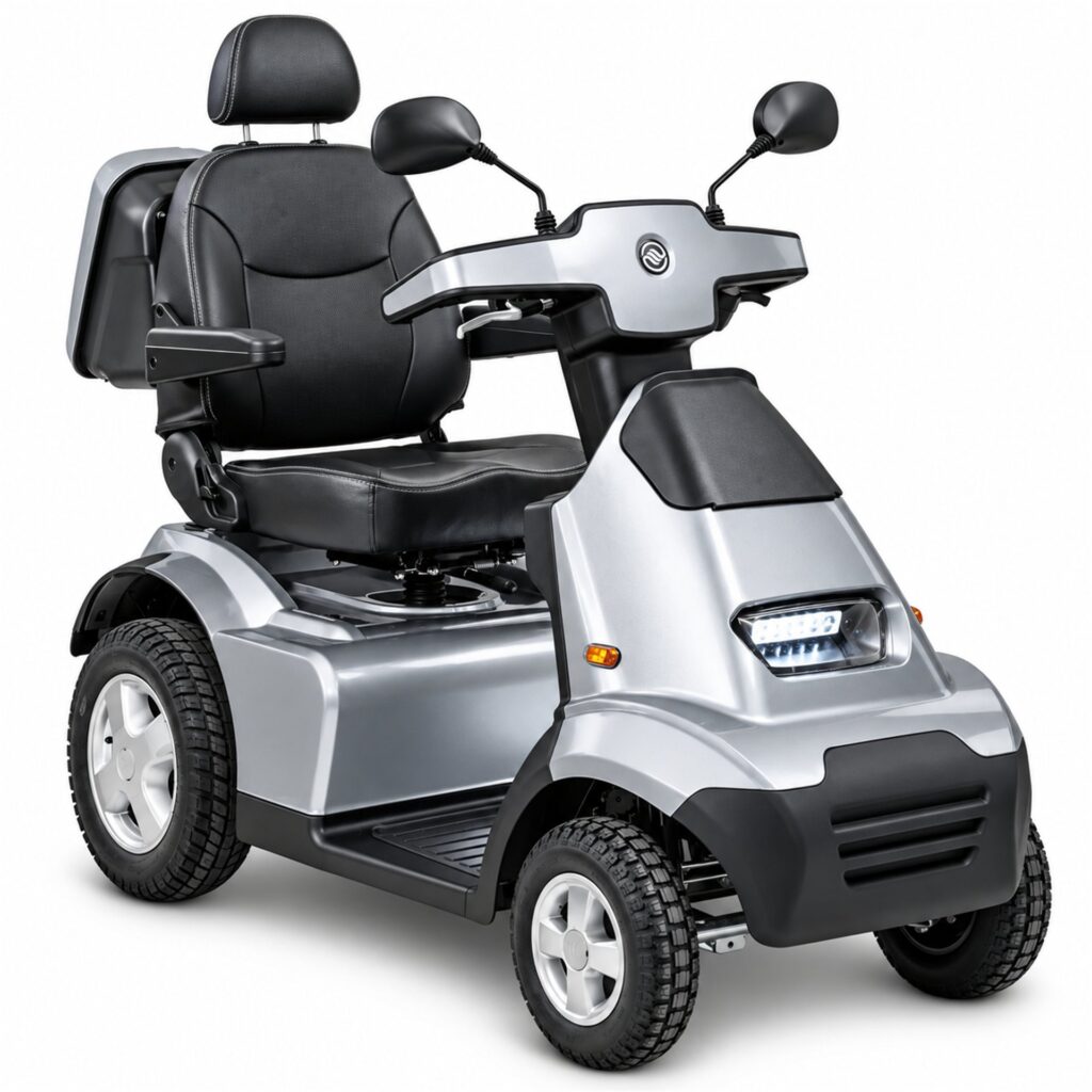 Silver Afiscooter S4 Mobility Scooter