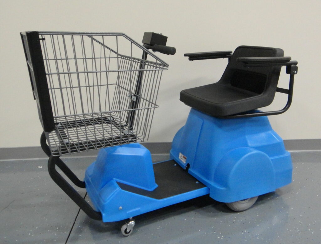 EK Tech electric power scooter for hospital and long term care visitors up to 750 lbs